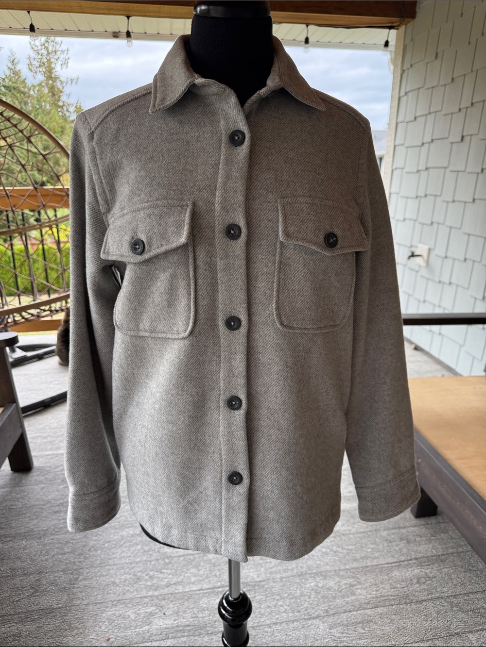 Roots | Wool Blend Shacket